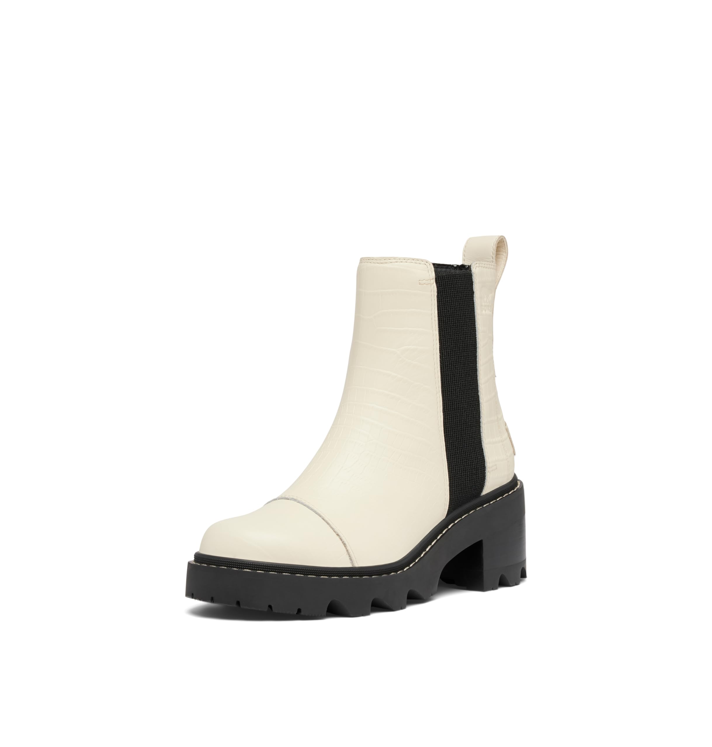 Bota Feminina Sorel Joan Now Chelsea Em Giz/preta - 9.5us