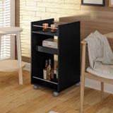 Carrinho Bar Artely Brito Cor Preto
