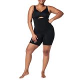 Modelador De Corpo Spanxsculpt Oncore, Busto Aberto No Meio Da Coxa, 3 Vezes Preto