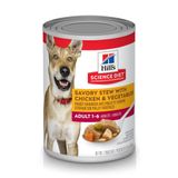 Comida Úmida Para Cães Hill&#39;s Science Diet Para Adultos De 1 A 6 Anos, Ensopado De Frango 380 Ml