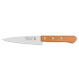 Faca Peixeira Tramontina 5" Aço Carbono Cabo Madeira 12 Peças