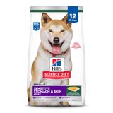 Comida Para Cães Hill&#39;s Science Diet Estômago E Pele Sensíveis 5,4 Kg