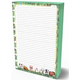 Refil Caderno Discos 90g Grande 11 Furos Fazenda 100 Folhas