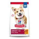 Comida Para Cães Hill&#39;s Science Diet Para Adultos De 1 A 6 Anos De Frango E Cevada 15,88 Kg
