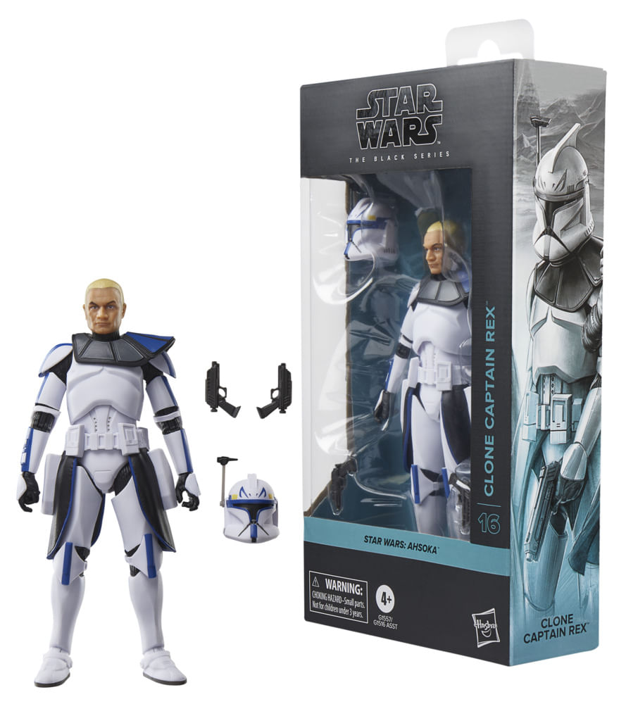 Star Wars Clone Captain Rex, Ahsoka Premium Figura 15 Cm