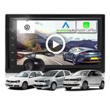 Kit Multimídia Golf Bora Polo 2003 A 2013 7 Pol Android Carplay 2/32gb - 701kc First Option