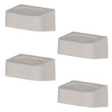 4x Saboneteira De Parede Banheiro Porta Sabonete Ou Bege