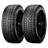 Kit 2 Pneus Aro 16 Pirelli 225/75 R16 110s Lt Scorpion Atr