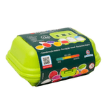 Brinquedo Educativo Encaixe Ovos Números 6 Peças - Polibrinq