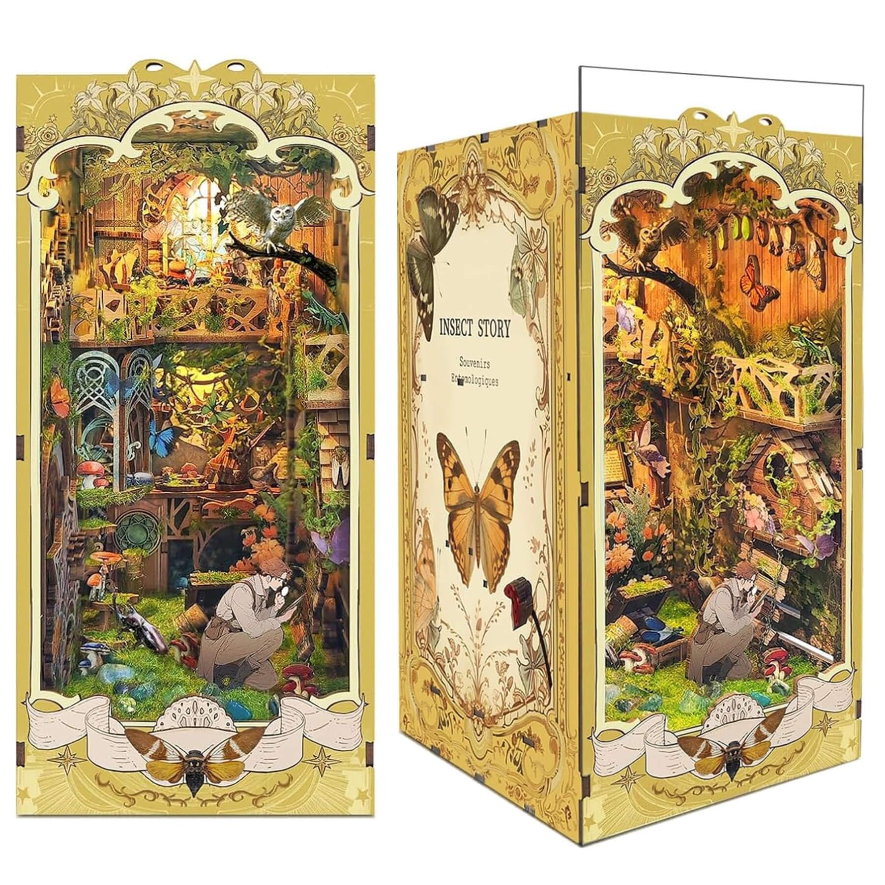 Kit De Livros Diy Em Miniatura Dollhouse Fifijoy Book Books