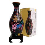 Vaso De Quebra-cabeça 3d Pintoo S1031 Com Estampa Floral Clássica E Elegante