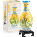 Vaso De Quebra-cabeça 3d Piecerelax Unique Flower Vase Summer Blossom