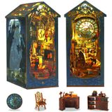 Book Nook Kit Catcrafter Detective Agency Com Luzes Led