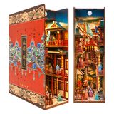 Book Nook Kit Tonecheer Diy Para Adultos Com Sensor De Luz