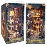 Book Nook Kit Criolpo Diy Doll House Wooden Miniature House