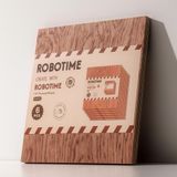 Folhas De Madeira Compensada Robotime Bubinga De 3 Mm Para Corte A Laser De 6 Unidades