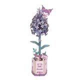 Kit De Quebra-cabeça De Madeira 3d Hands Craft Lilac Hello Kitty Kuromi