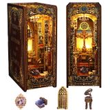 Kit De Decoração De Estante Diy Spobot Book Nook Com Luz Led 3d