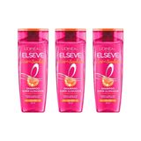 Kit Elseve Liso Dos Sonhos 3 Shampoo 400ml