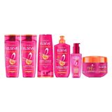 Kit Elseve Liso Dos Sonhos 2 Sh +cond+cr Trat+cr Pent+serum