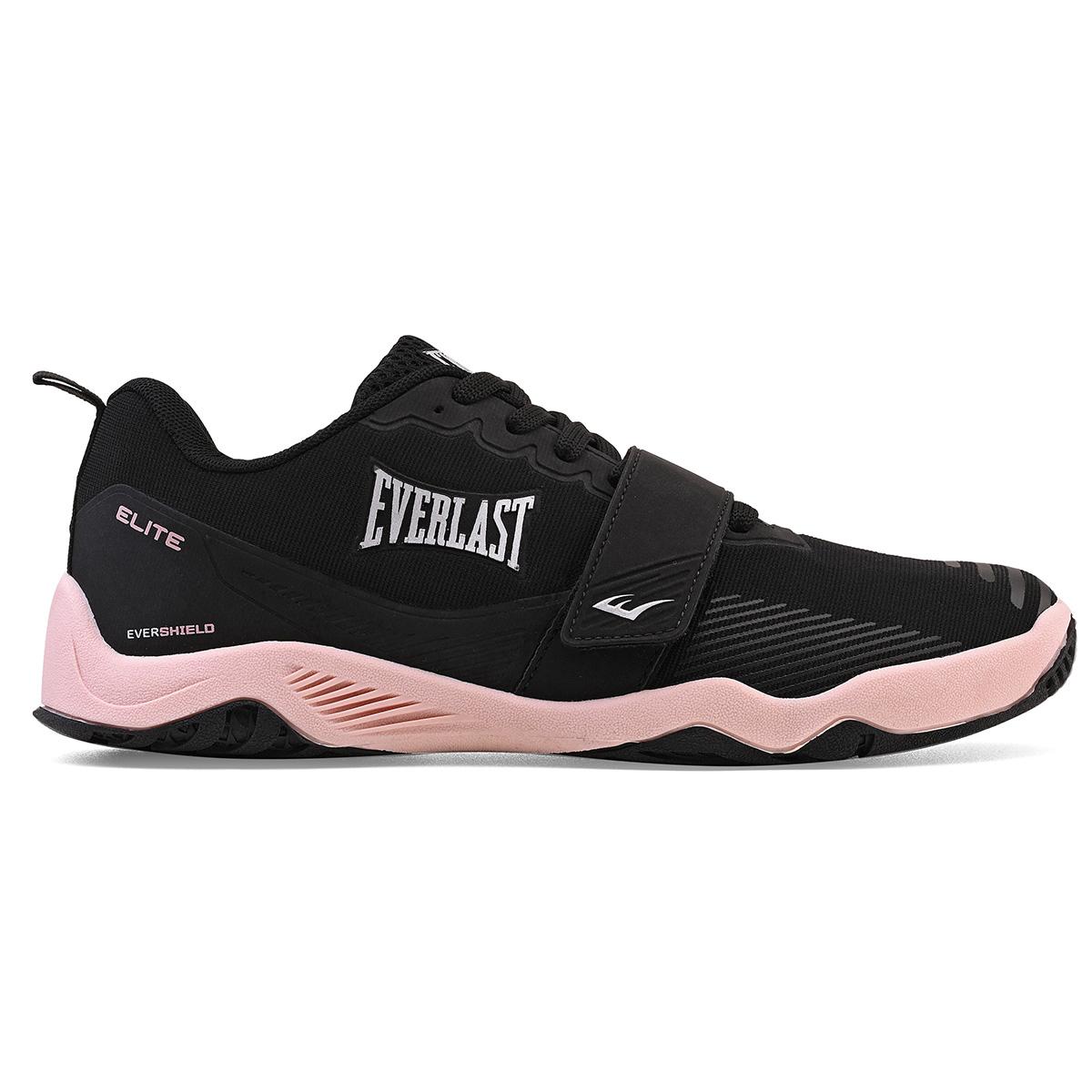 Tenis Everlast Elite Preto/rose 036