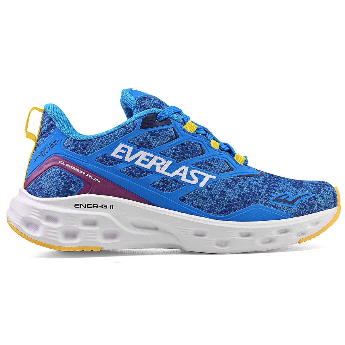Tenis Everlast Climber Run Azul/amarelo 039