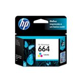 Cartucho De Tinta Hp 664 664 Color F6v28ab F6v28a 1115 2136 3636 3836 3635 4676