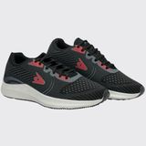 Tênis Masculino Esportivo Confort Reed C09 - Preto/vermelho - 38