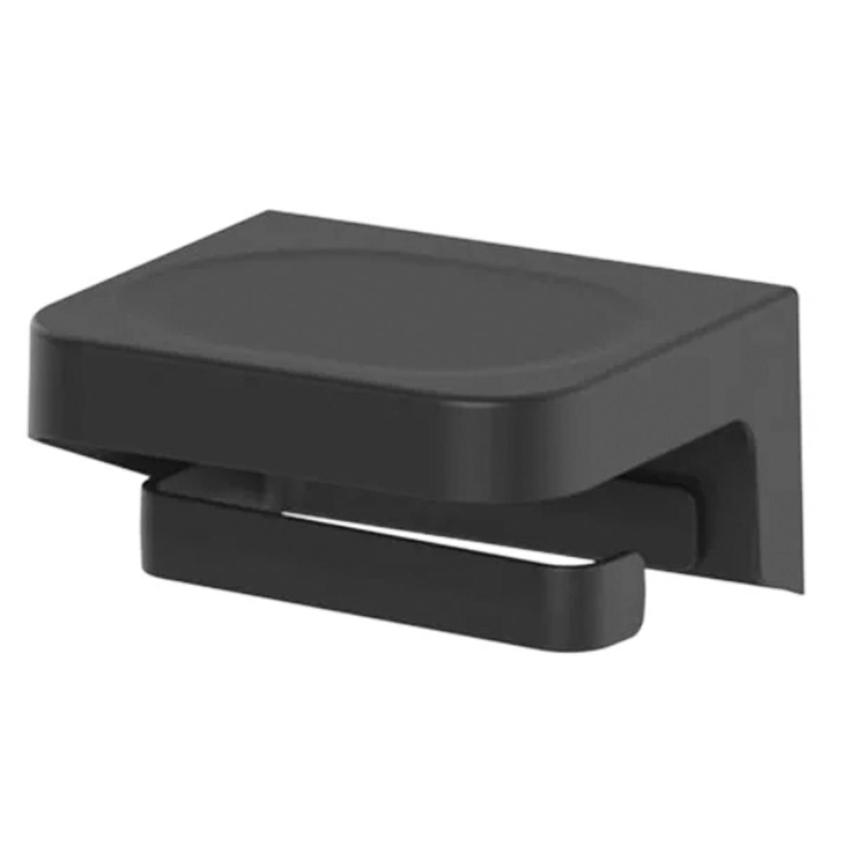 Porta Papel Higiênico De Parede Banheiro Ou Preto