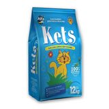 Areia Higiênica Kets para Gatos - 12kg