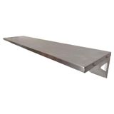 Prateleira Aço Inox Parede Cozinha 100 Cm X 22 Cm