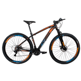 Bicicleta Aro 29 Ksw Xlt Color - 24 Velocidades - Laranja/azul - 15 "
