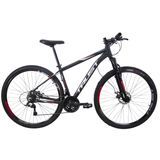 Bicicleta Aro 29 Trust Tx 200 - 24 Velocidades - Aluminio - Preto/vermelho - 19 "