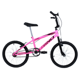 Bicicleta Infantil Aro 20 - Cross - Freio V-brake - Rosa