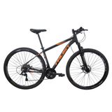 Bicicleta Aro 29 Trust Tx 200 - 24 Velocidades - Aluminio - Preto/laranja - 17 "