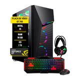 PC Gamer Chrono I5 Memória 16GB HD 1TB GT740 Fonte 500W