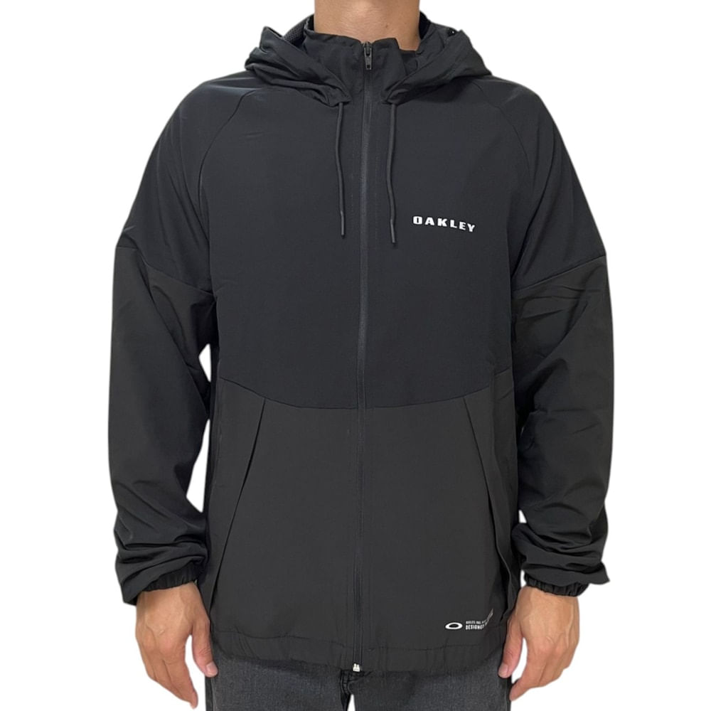 Jaqueta Corta Vento Oakley Windbreaker Blackout