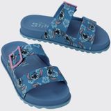 Sandália Stitch Slide Infantil Meninas Ipanema Summer 23198 - Azul/azul/rosa - 30