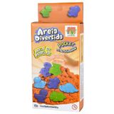 Areia Divertida Pocket - Dinossauro - Dm Toys Dm Toys