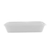 Pote Retangular Com Tampa 5l Natural Geladeira Mantimentos