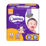 Fralda Descartável Cremer Disney Jumbo Tamanho M - 8 Pacotes Com 26 Fraldas - Total 208 Tiras