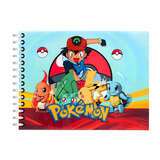 Livro De Colorir Desenho Pokémon Bobbie Goods