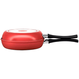 Omeleteira Chilli Em Alumínio 18cm 0,75l - Brinox - Cereja Brinox