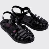 Chinelo Sandália Slide Infantil Meninas Ipanema Duo Aranha 22459 - Rosa/metalizado/glitter - 32