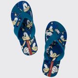 Chinelo De Dedo Infantil Meninos Ipanema Sonic Play 27279 - Azul/azul/vermelho - 25