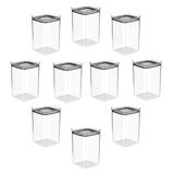 Kit 10x Pote De Alimentos 3,5l Cozinha Hermetico - Ou