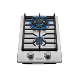 Fogão A Gás Hothit 2 Burner Aht12in20s-sd 35x50cm Aço Inoxidável