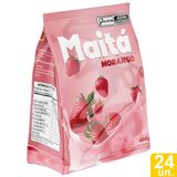 Pó Para Preparo Maitá Sabor Morango 400g - Embalagem Com 24 Unidades