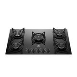 Cooktop 5 Bocas Gás Electrolux Mesa De Vidro Efficient Tripla Chama E Grade Aço Fosco (ke5gt) Bivolt