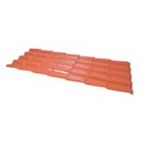 Kit 15 Telhas Pvc Colonial 25 2,30cm X 0,86cm X 2.5cm 5 Ondas Marrom